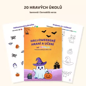 Halloween – pracovní listy pro děti